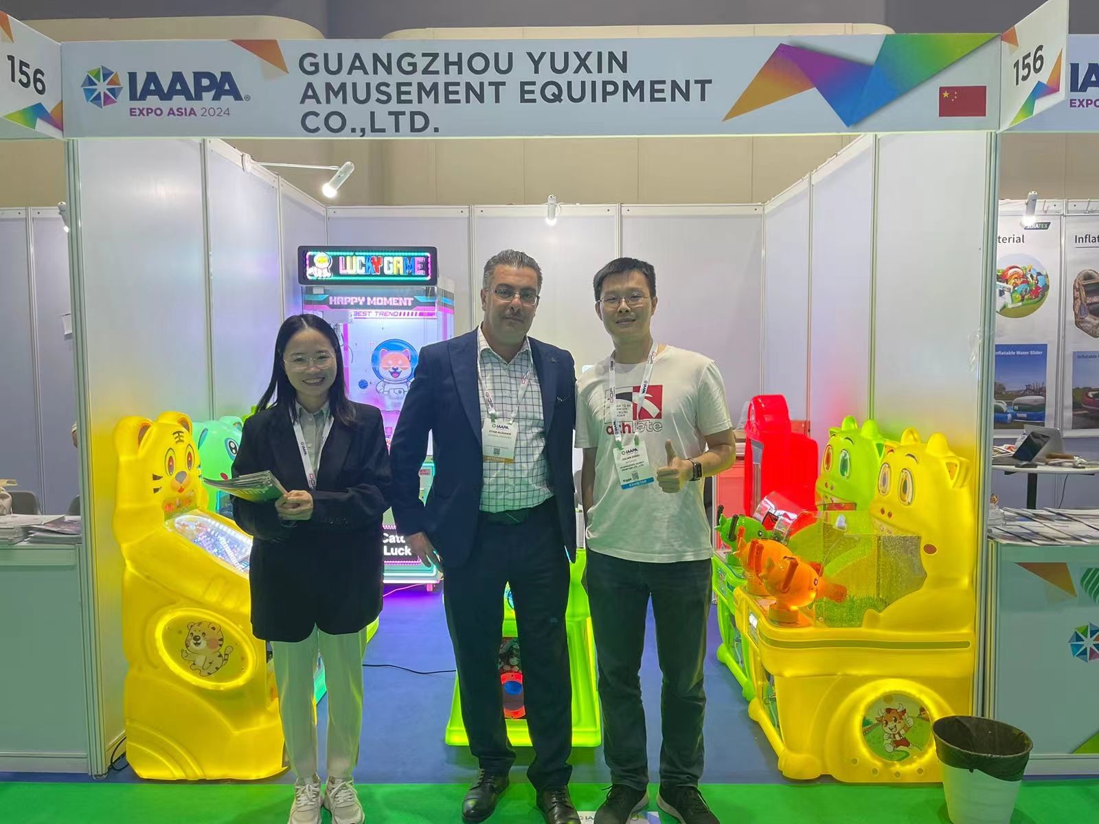 trường hợp công ty mới nhất về Triển lãm Thái Lan của Yuxin Amusement Co., Ltd. là một thành công lớn, giành được những người hâm mộ trung thành và đặt hàng xuất khẩu
