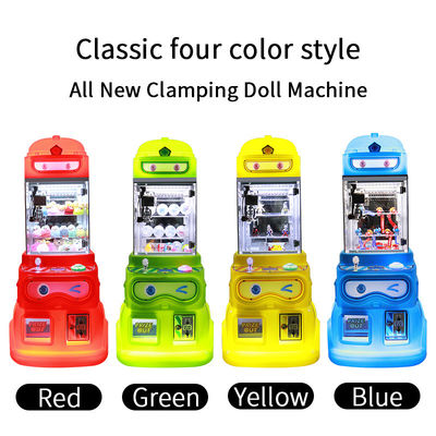 Máy clip con búp bê của trẻ em Máy chơi trò chơi arcade Máy bán hàng lớn Búp bê móng được vận hành bằng tiền xu