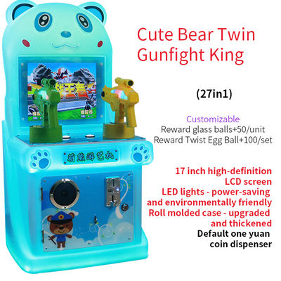 Máy chơi game bắn súng hai người chơi 17 inch Mini Arcade