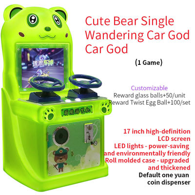 máy đua xe arcade Coin Mall Machine Trẻ em Đi lang thang Xe God Racing Game