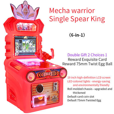 Quản lý tiền xu Mech Warrior Single Spear King Shooting Máy chơi trò chơi arcade cho trẻ em cho nhà