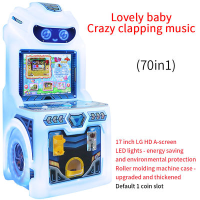 Máy chơi trò chơi chiến đấu 2 người chơi 17 inch với máy chơi nút nhấp chuột