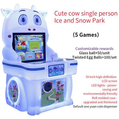 Rocker Game Station LBE VR Gaming with Motion Simulators Máy chơi công viên băng và tuyết