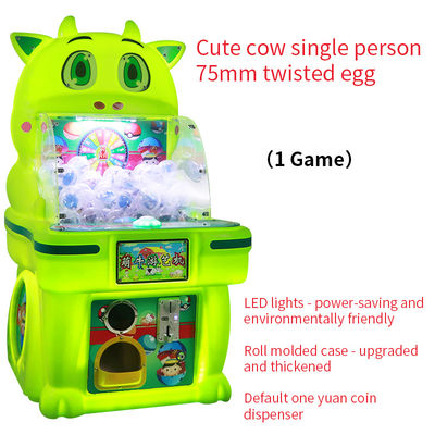 Máy chơi bóng rổ Arcade 75mm Egg Twisting Cabinet Machine