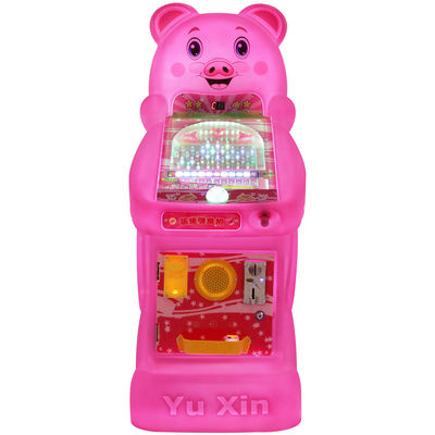 máy pinball trò chơi arcade 14mm Lợn vui vẻ vui vẻ đầy vui vẻ Kiểm tra kỹ năng