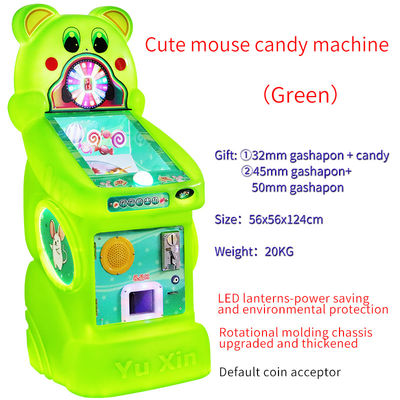 máy ngọt ngào candy grabber trò chơi máy chơi arcade chuột dễ thương màu sắc Candy Dispenser