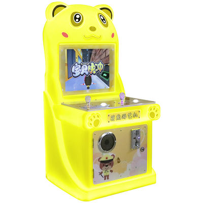 Máy chơi game arcade bằng xu cho trẻ em, trò chơi hai người chơi bằng cần điều khiển, máy chơi game trong nhà