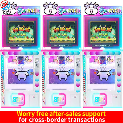 Máy kẹp bò lấy nút 40 clip Capacity Trung tâm mua sắm Điểm thu hút Compact Size Arcade Entertainment