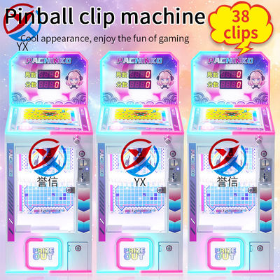 Máy clip pinball mới Internet Máy quà người nổi tiếng Tiệm siêu thị Game City Mã quét của trẻ em, Máy chơi bán hàng được vận hành bằng tiền xu