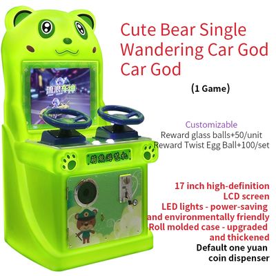 Nhà máy trò chơi trẻ em Máy chơi game đua xe hai người hoạt động bằng tiền xu Máy chơi trò chơi arcade