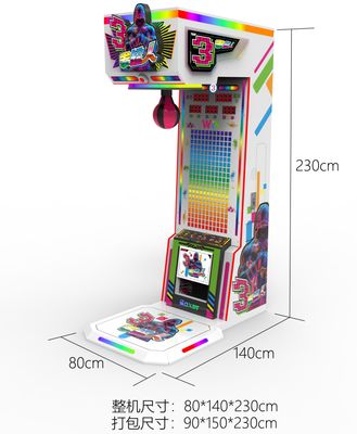 Trò chơi Boxing Arcade lớn được vận hành bằng tiền xu đấm máy